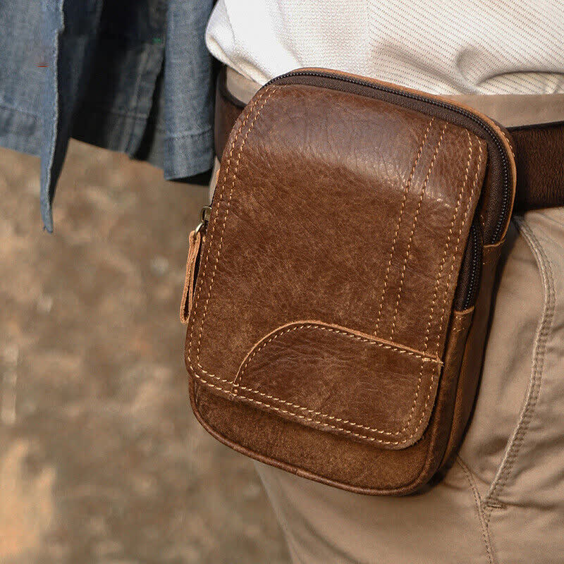 Borsa da viaggio con cintura in pelle nabuk con chiusura magnetica e cerniera - image 9