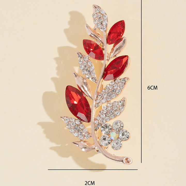 Spilla da donna con foglie bohémien - image 4