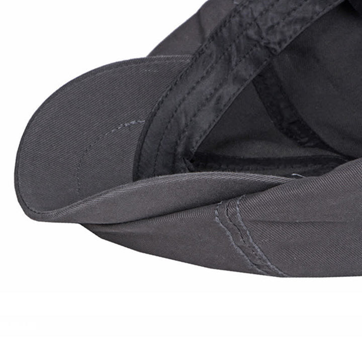 Berretto casual in cotone tinta unita da giorno - image 8