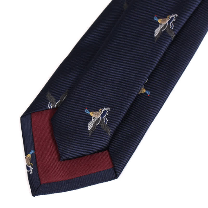 Cravatta da uomo MidnightBlue Flying Ducks - image 3