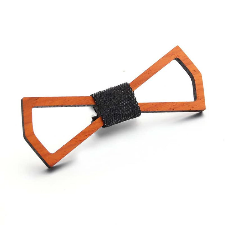 Papillon creativo e divertente in legno da uomo - Stile n. 9 - image 15
