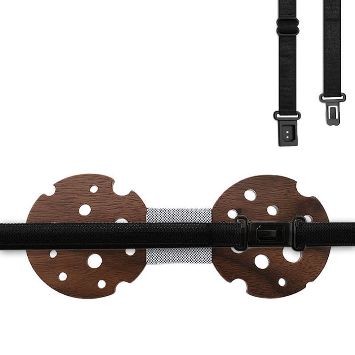 Set di 3 papillon in legno a cerchio cavo da uomo - image 8