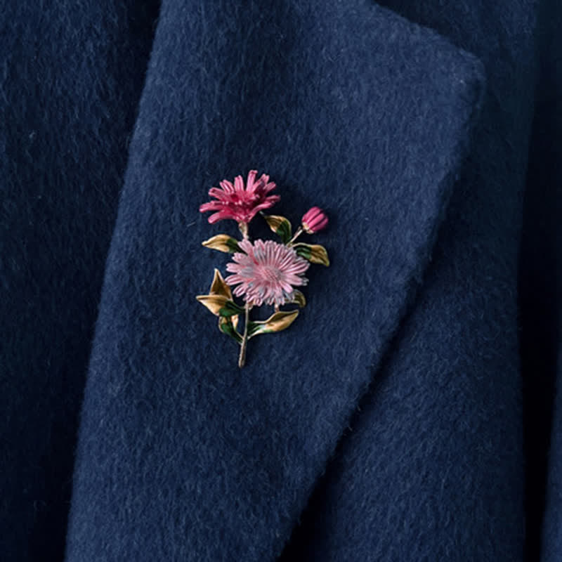 Spilla creativa da donna con margherita floreale - image 11