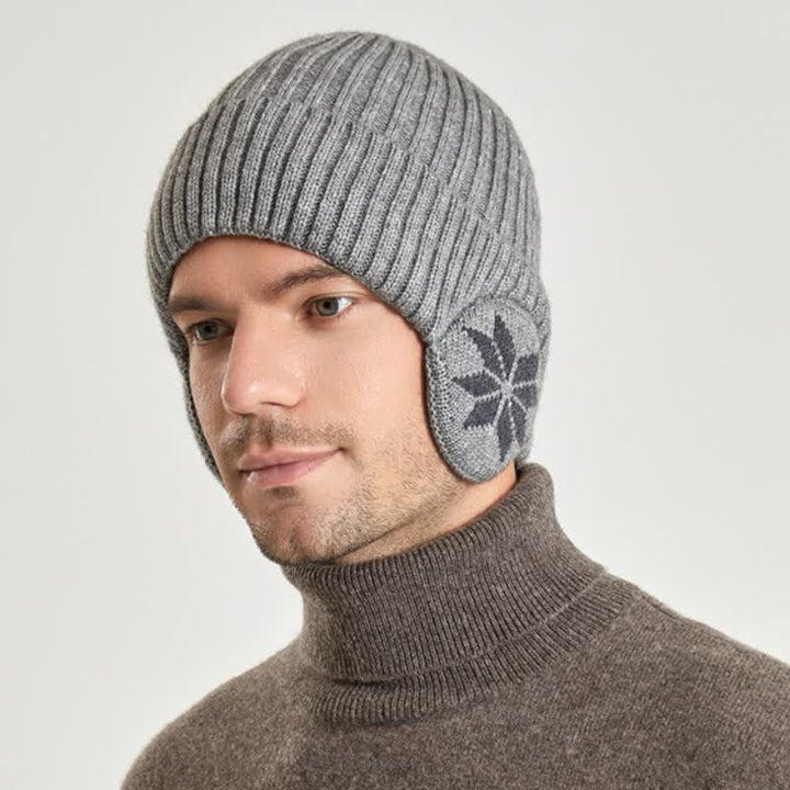 Cappello invernale unisex caldo e spesso lavorato a maglia - image 11