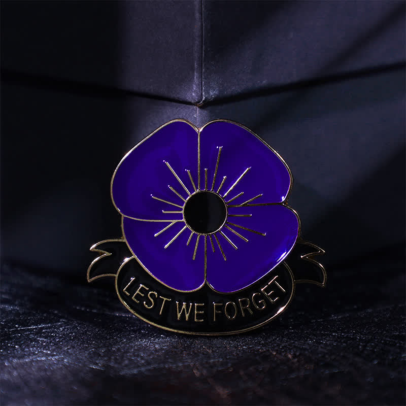 Spilla unisex Lest We Forget Poppy da 3 pezzi - image 11