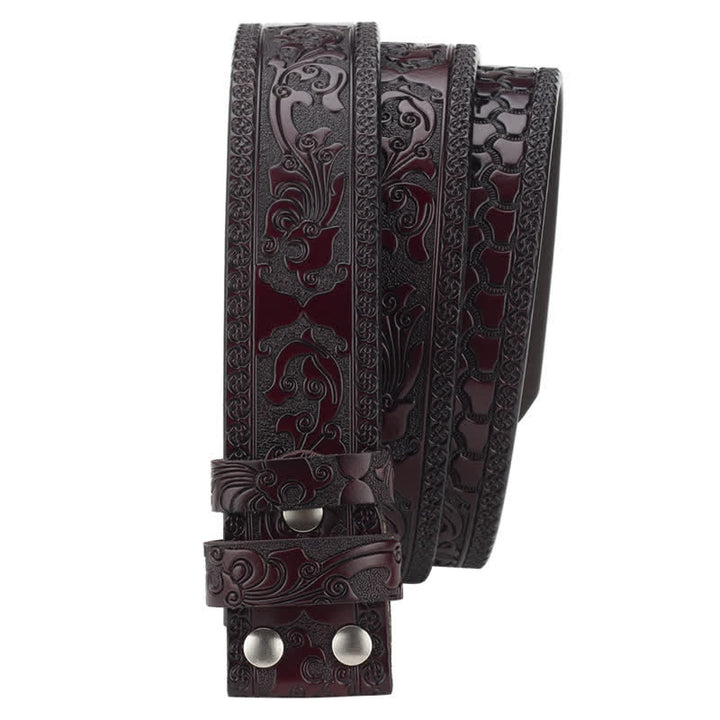 Cintura in pelle da gioco per uomo con carte da gioco e poker - image 3