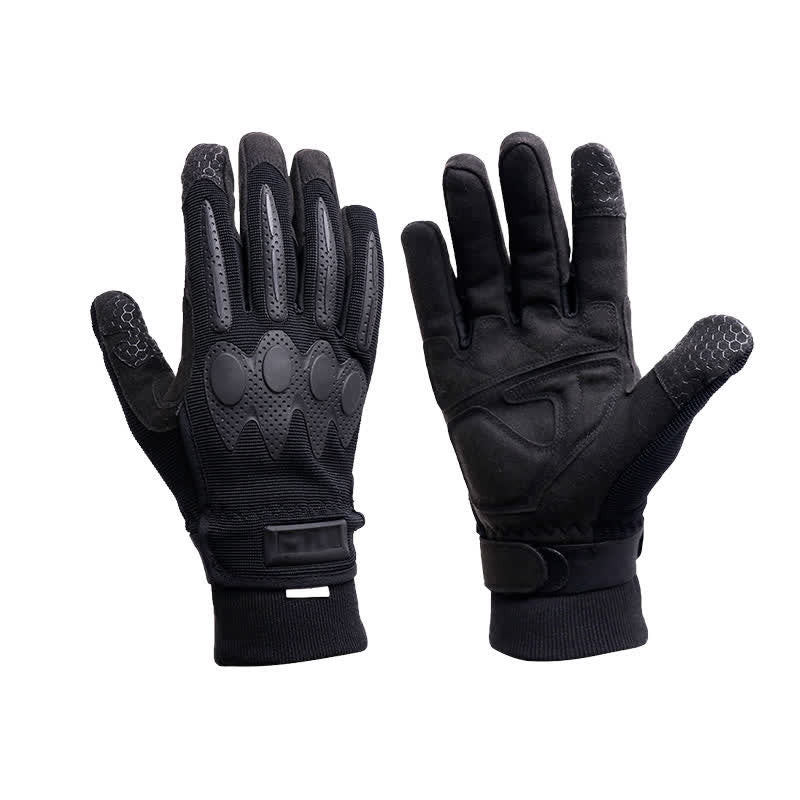 Guanti tattici neri a dita intere per l'outdoor mountaining - Nero - L - image 0