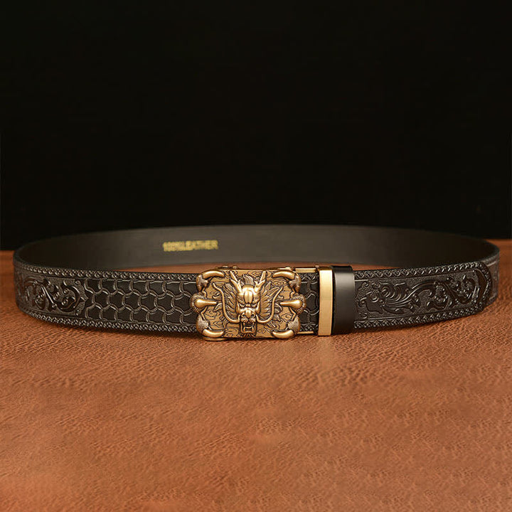 Cintura in pelle Mighty Dragon Claw da uomo - image 13