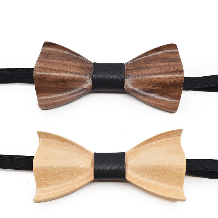 Papillon classico in legno d'acero da uomo - image 0
