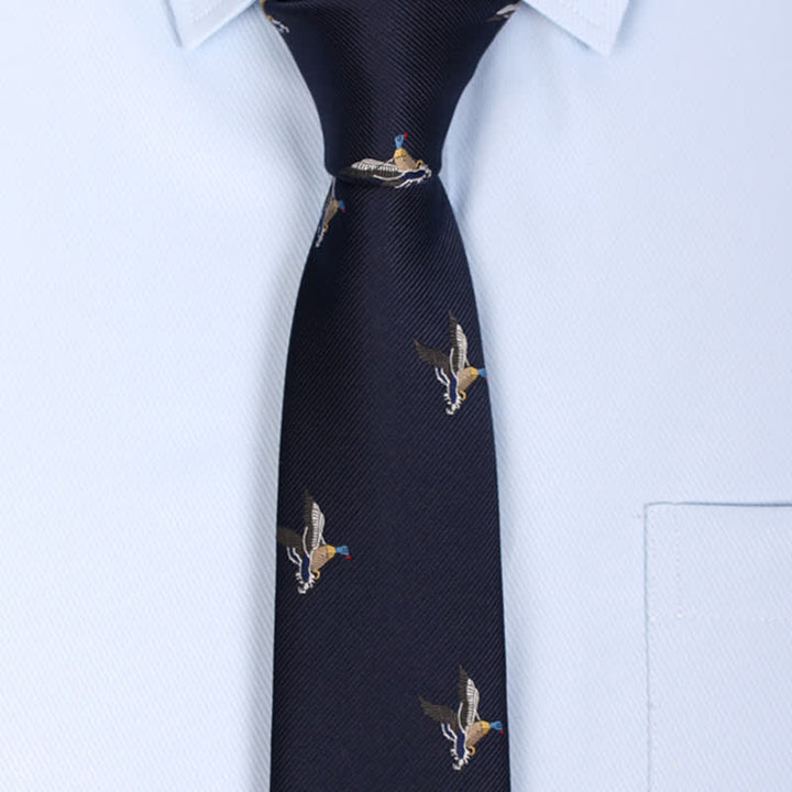 Cravatta da uomo MidnightBlue Flying Ducks - image 1