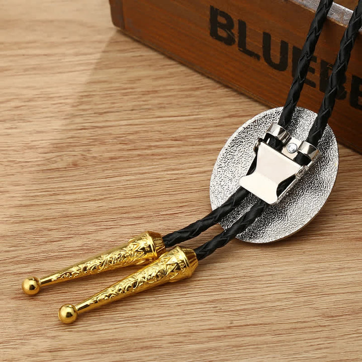 Accessorio per camicia da cowboy occidentale, alfabeto dalla A alla Z, cravatta Bolo - image 3