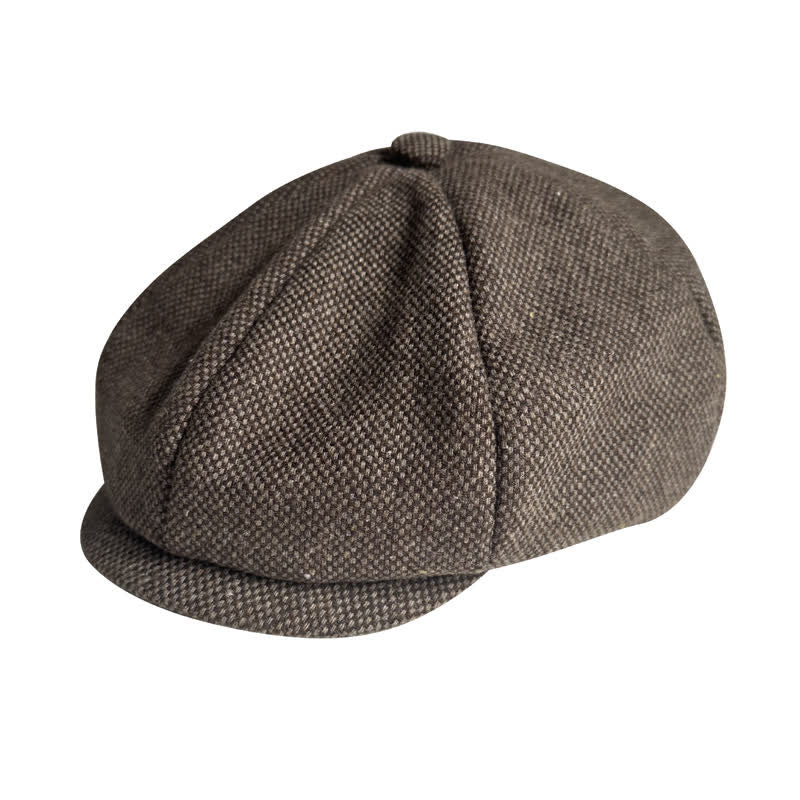 Berretto ottagonale vintage Auburn Newsboy - image 2