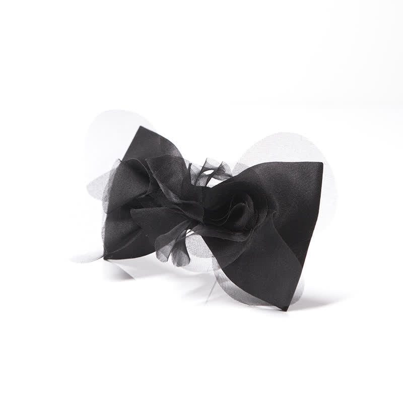 Papillon classico in organza nera da uomo Noble - image 3