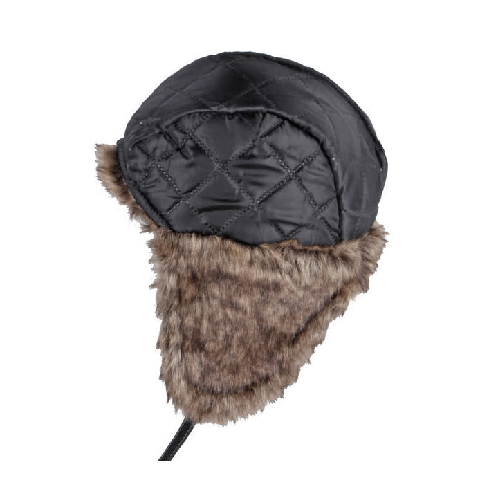 Cappello da cacciatore in similpelle con protezione per le orecchie morbida e soffice - image 7