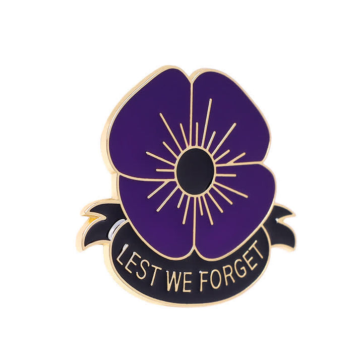 Spilla unisex Lest We Forget Poppy da 3 pezzi - image 14