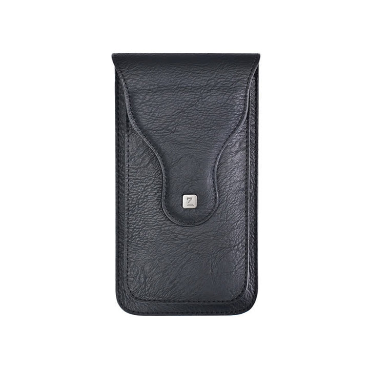 Borsa da cintura con custodia per cellulare a doppio strato con clip magnetica - Nero - image 13