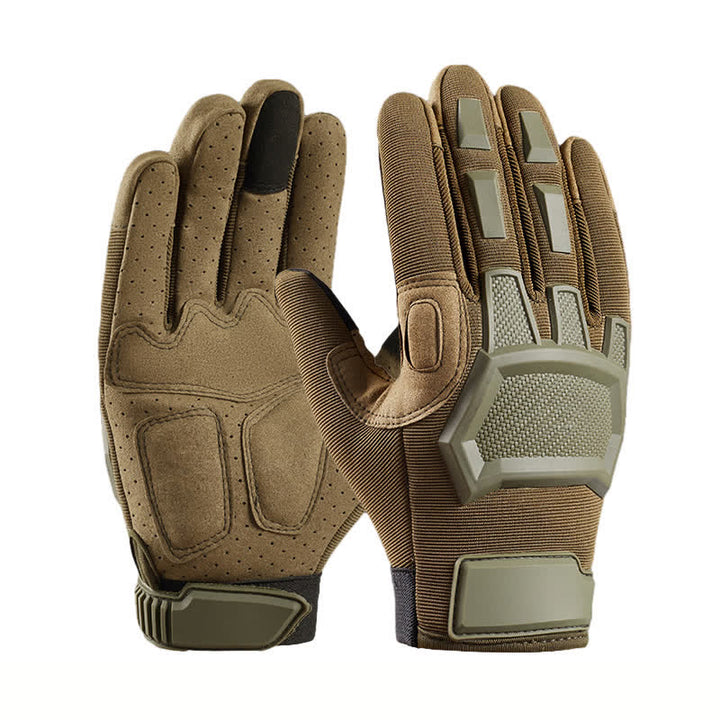 Guanti tattici militari per ciclismo, bici e motocicletta - Verde militare - Grande - image 0