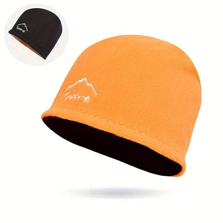 Cappello caldo reversibile in pile polare antivento - Giallo - Regolabile (21 5/8"-23 5/8") - image 6