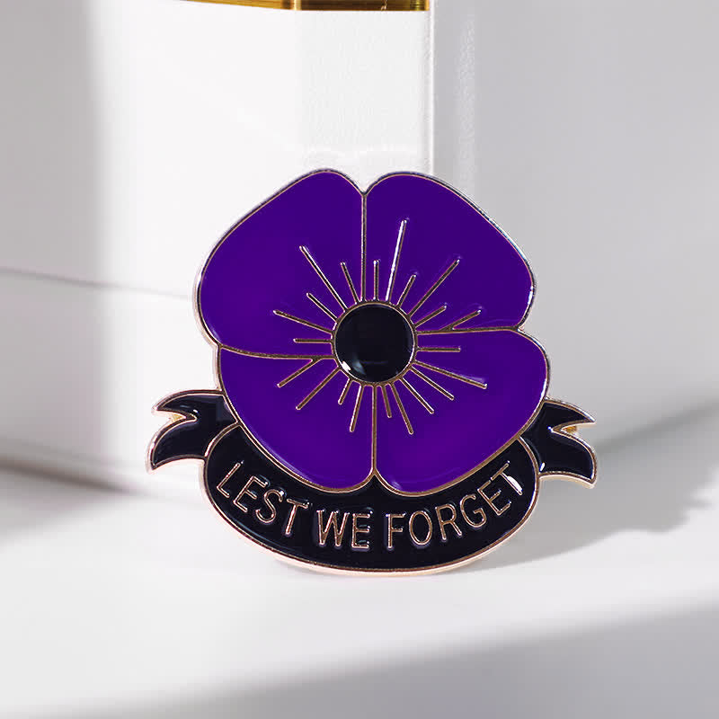 Spilla unisex Lest We Forget Poppy da 3 pezzi - image 12