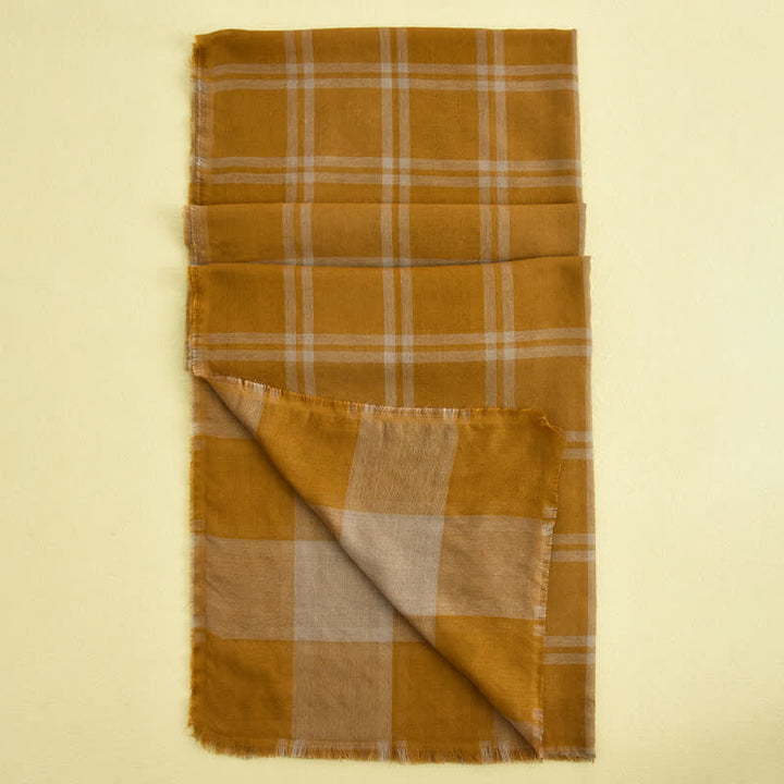 Sciarpa scozzese casual in stile britannico da uomo - image 11