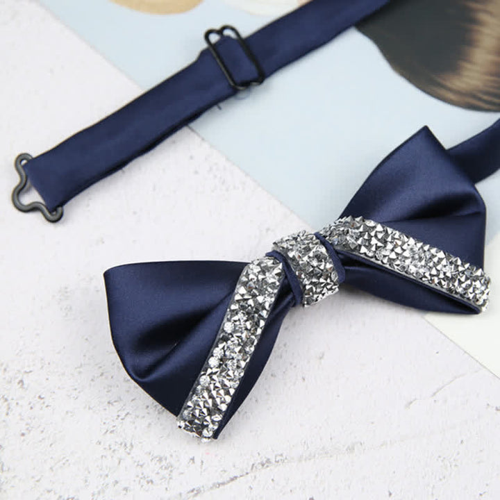 Papillon da sposa con strass scintillanti da uomo - Marina Militare - image 9
