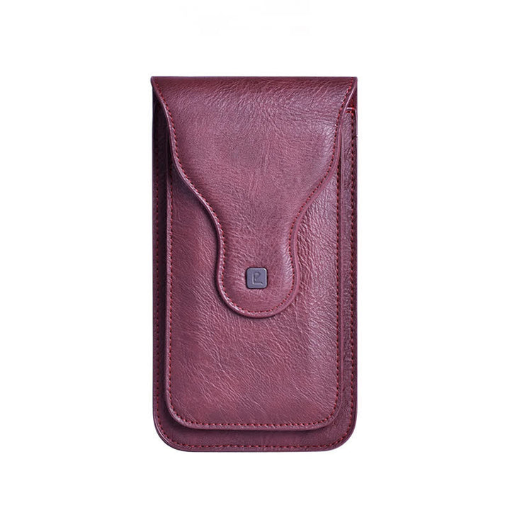 Borsa da cintura con custodia per cellulare a doppio strato con clip magnetica - Viola - image 14