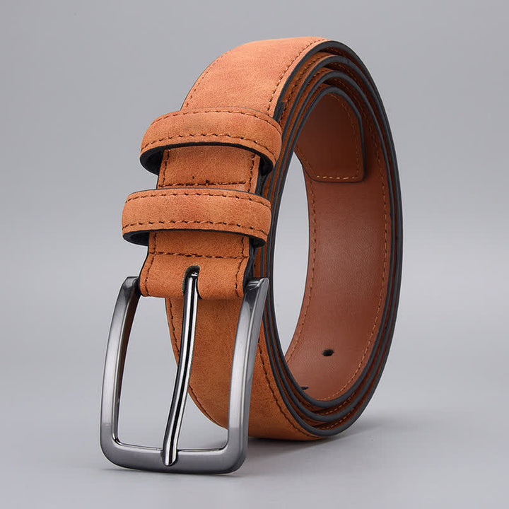 Cintura in pelle PU opaca e robusta da uomo - image 0