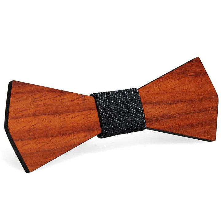 Papillon creativo e divertente in legno da uomo - Stile n. 7 - image 12