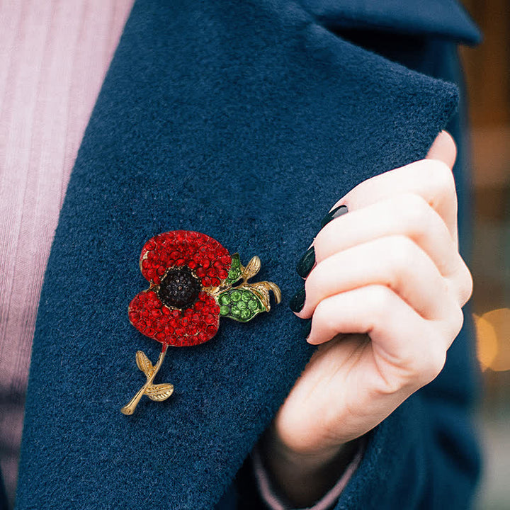 Spilla da donna Alive Poppy Safflower - image 3