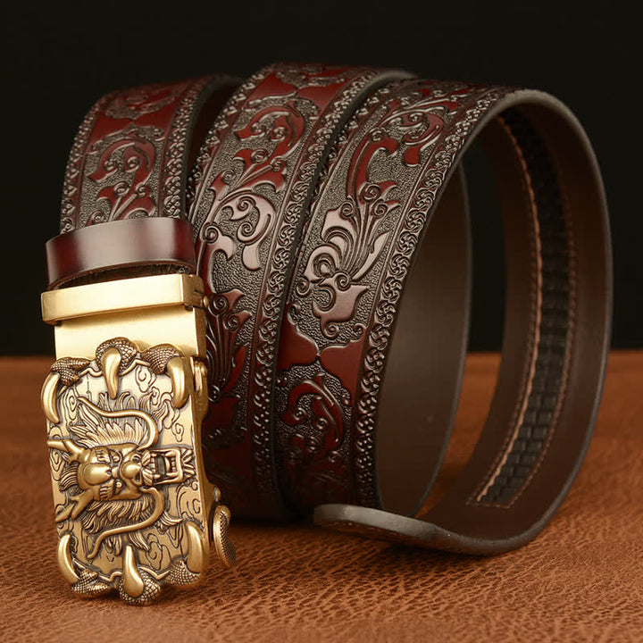 Cintura in pelle Mighty Dragon Claw da uomo - image 1