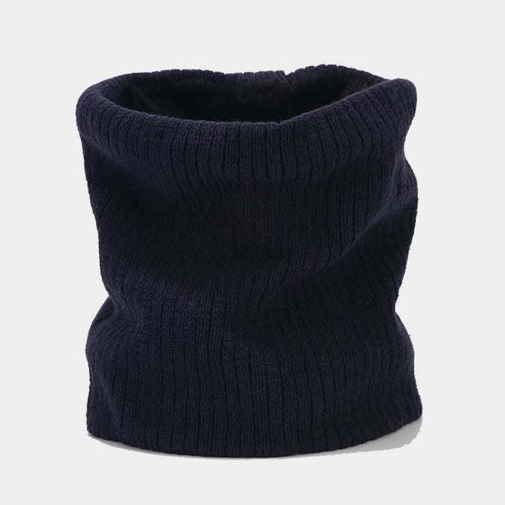 Set di 3 cappelli, sciarpe e guanti in twill tinta unita unisex - image 2