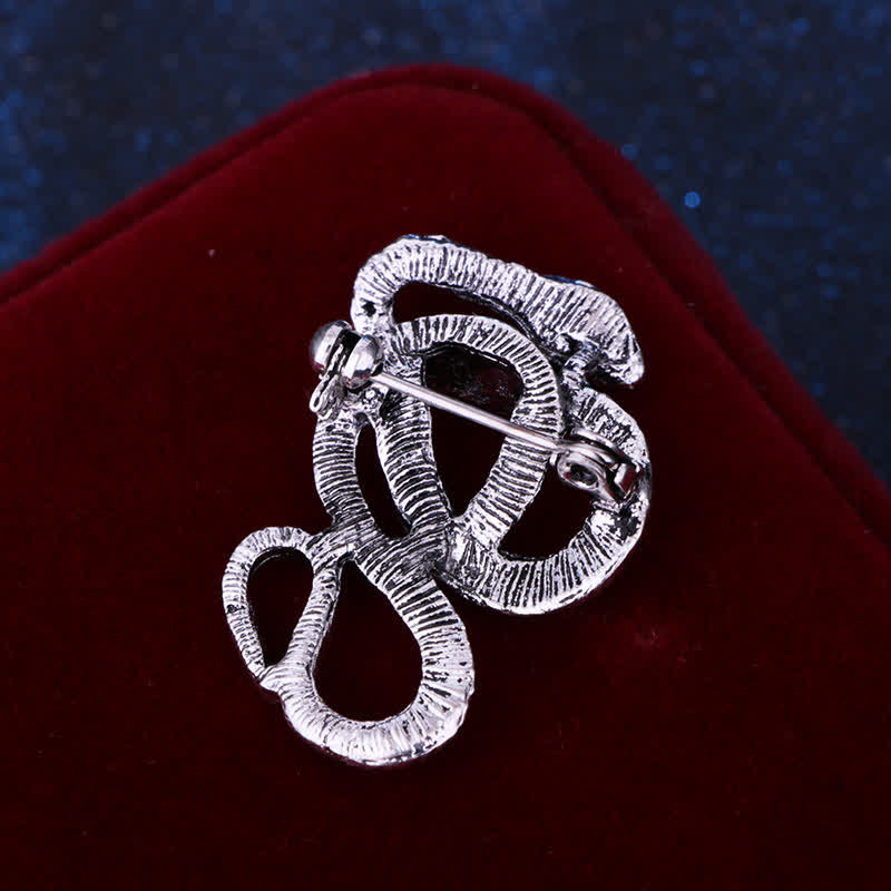 Spilla da uomo a forma di serpente Cobra Creep Bending - image 12