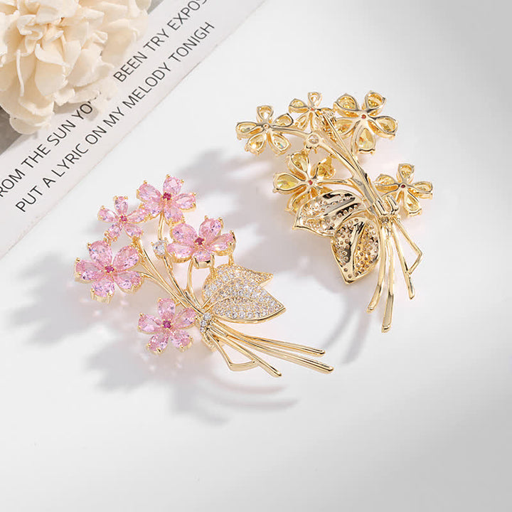 Spilla Bouquet Temperamento Donna - image 1