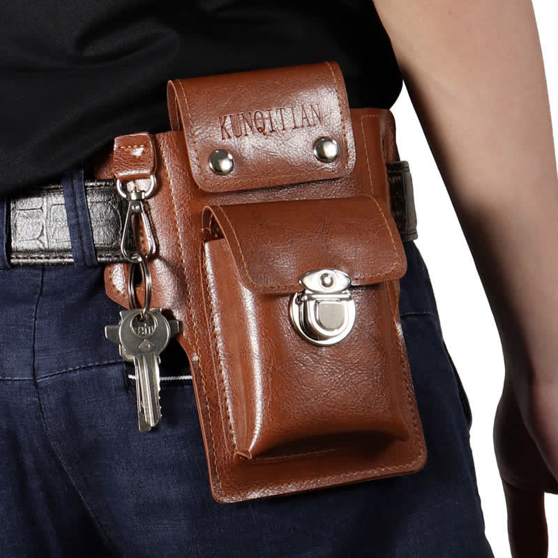 Borsa da viaggio con bottone magnetico multifunzione per sport - Marrone - image 2