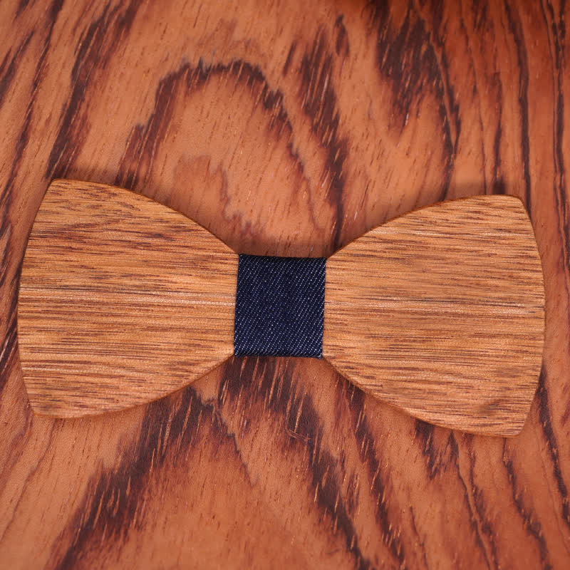 Papillon in legno Begonia Vintage da uomo - image 1