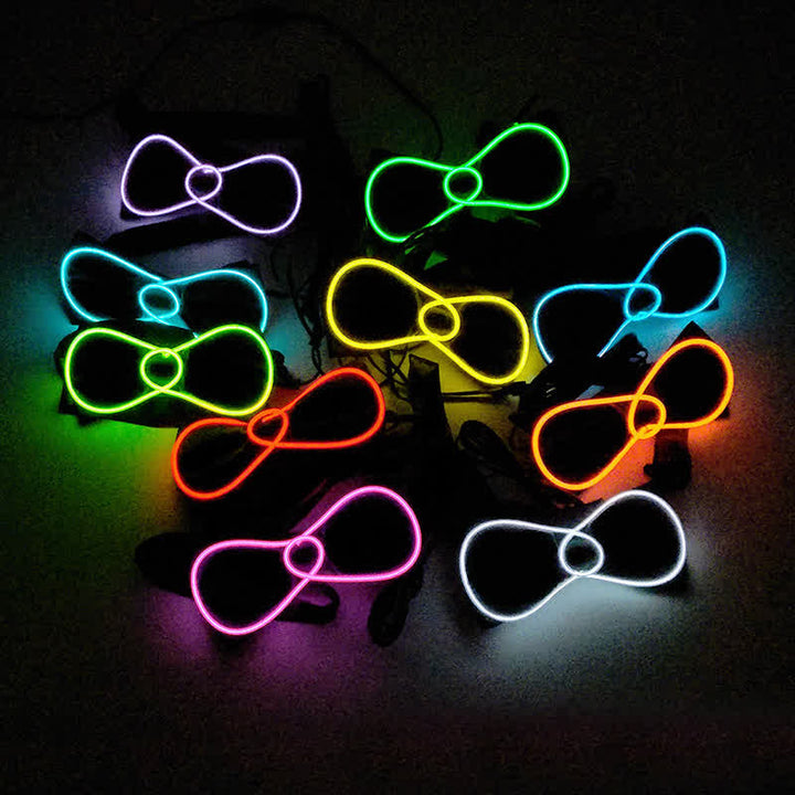 Papillon luminoso a LED rotondo lampeggiante - image 0