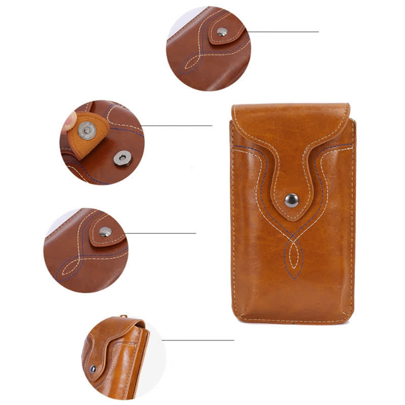 Borsa da cintura con clip per fondina per telefono sospesa verticale - image 14