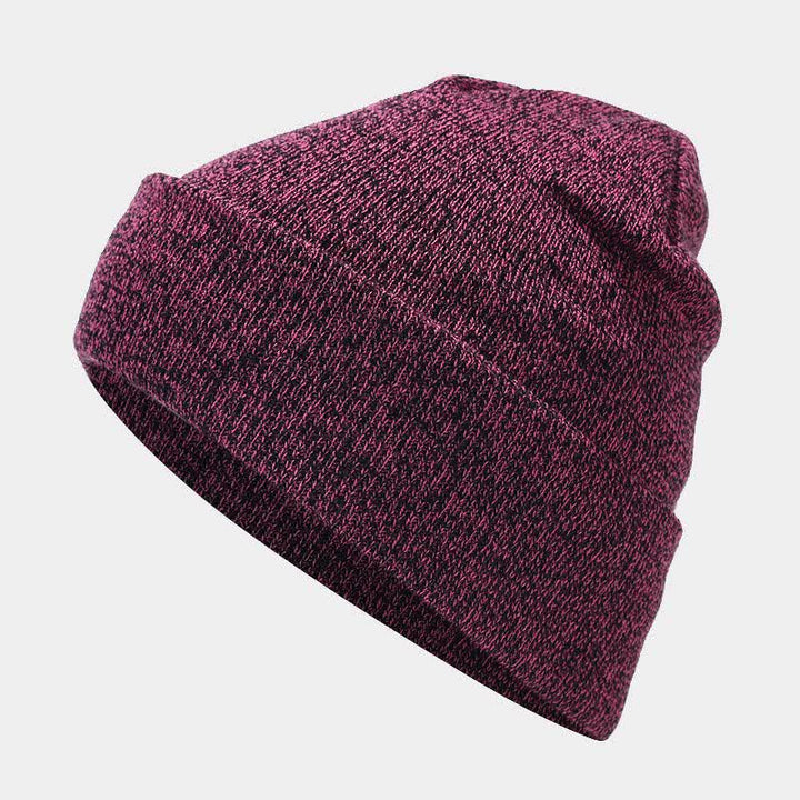 3 pezzi unisex caldo berretto sciarpa guanti set - image 1