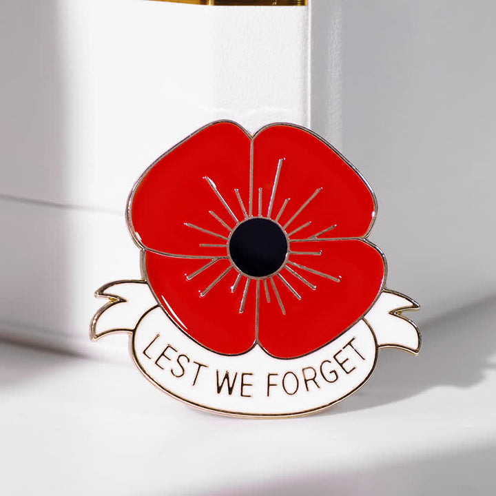 Spilla unisex Lest We Forget Poppy da 3 pezzi - image 8