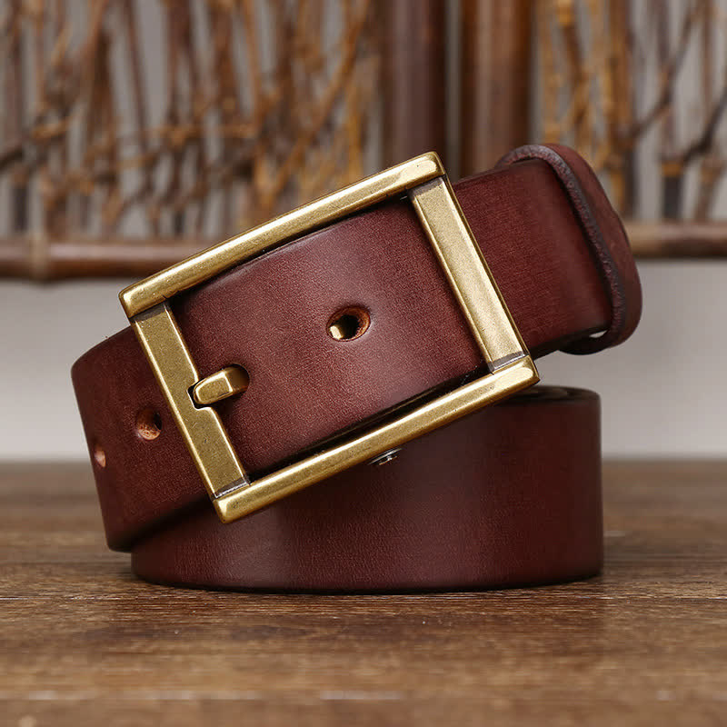 Cintura in pelle da uomo con borchie Tough Guy - image 9