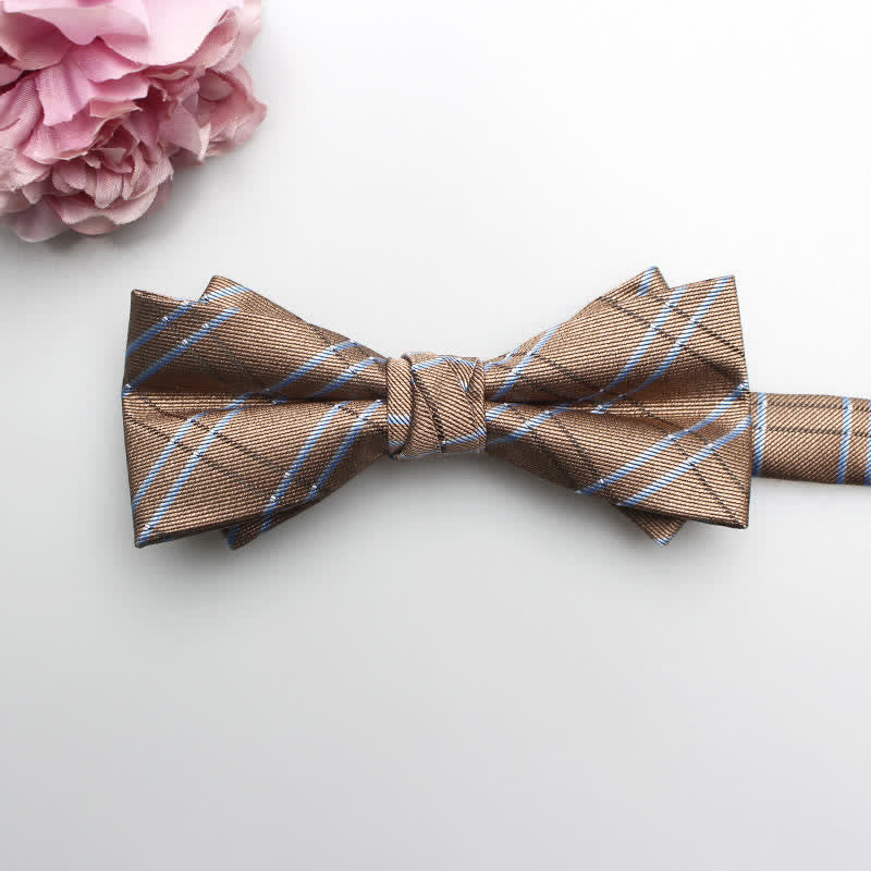 Papillon classico da uomo, formale, stampato - Stile n. 16 - image 17