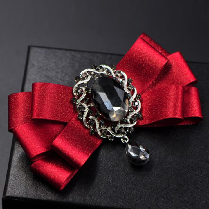 Set di 3 papillon colorati con strass neri - image 7