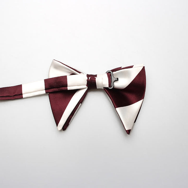 Papillon oversize a righe da college da uomo - image 8