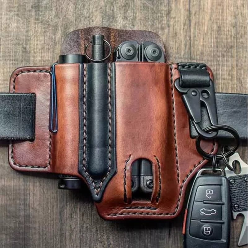 Borsa da cintura tattica multiuso con organizer tascabile - Marrone - image 8