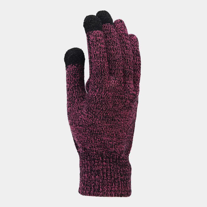 3 pezzi unisex caldo berretto sciarpa guanti set - image 3