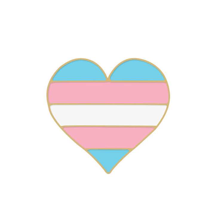 Spilla con bandiera arcobaleno rosa e blu Pride Day da 6 pezzi - image 11