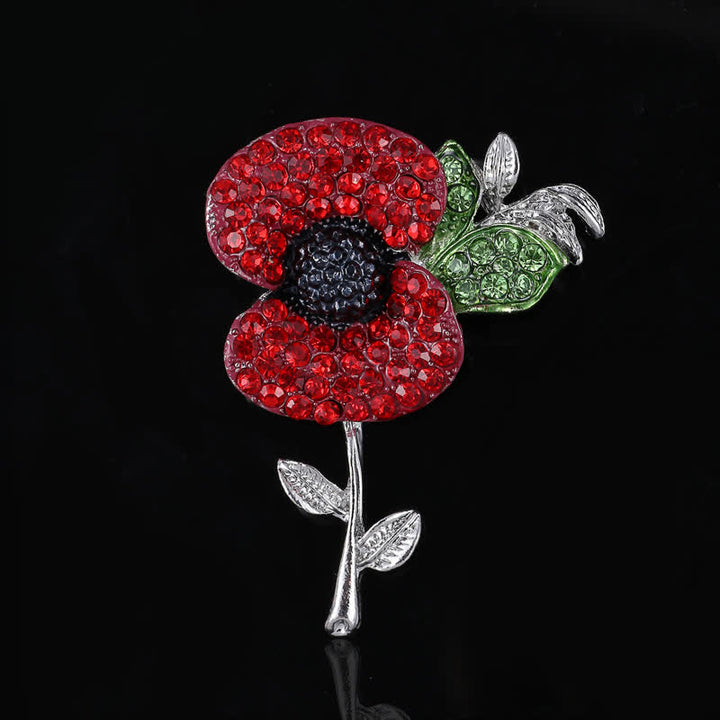 Spilla da donna Alive Poppy Safflower - Argento - image 7