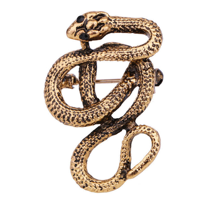Spilla da uomo a forma di serpente Cobra Creep Bending - image 9
