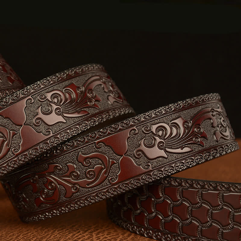 Cintura in pelle Mighty Dragon Claw da uomo - image 7