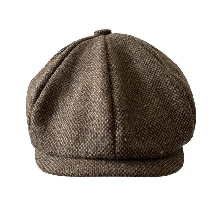 Berretto ottagonale vintage Auburn Newsboy - image 1